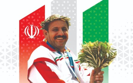 قهرمان پارالمپیک به یاران شهیدش پیوست