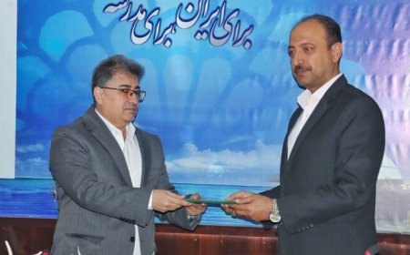 معاون آموزش متوسطه اداره کل آموزش و پرورش بوشهر معارفه شد