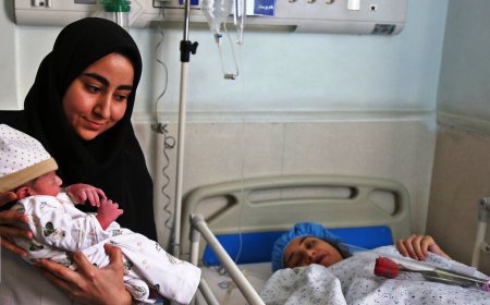استقبال مادران قشمی از زایمان طبیعی بدون درد
