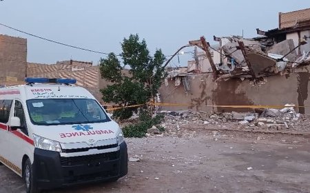 یک کشته و یک مصدوم در پی انفجار گاز در آبادان
