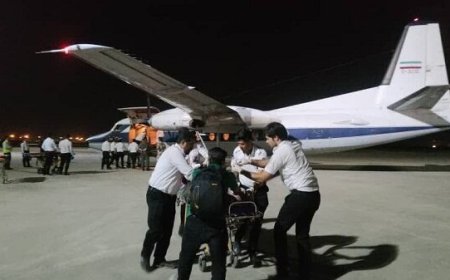 ۶ مصدوم حادثه اسکله شهید رجایی بندرعباس به مراکز درمانی شیراز منتقل شدند