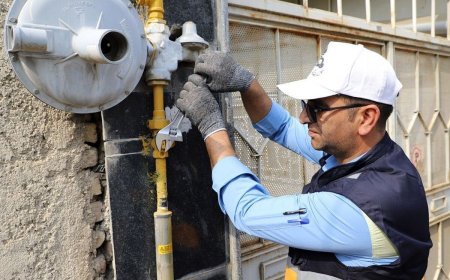 قطع گاز بخشی از منطقه سپیدار اهواز