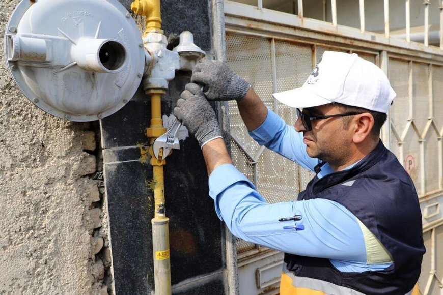 قطع گاز بخشی از منطقه سپیدار اهواز