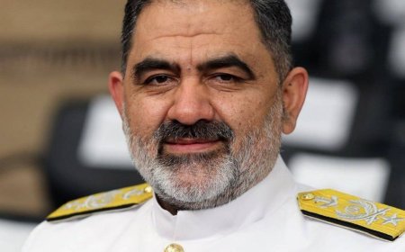 دریادار ایرانی: ناو اطلاعاتی تمام‌ ایرانی «زاگرس» با افتخار در دریا در حال مأموریت است