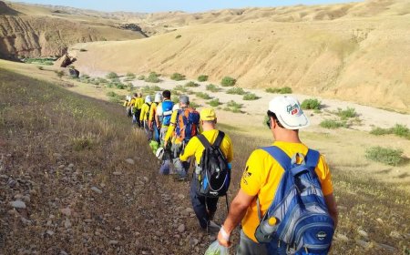 پیمایش هشت ساعته کوهنوردان به مناسبت روز دزفول