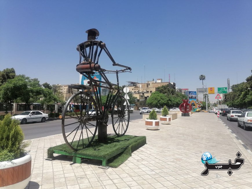 گزارش تصویری از المان های شهری شیراز