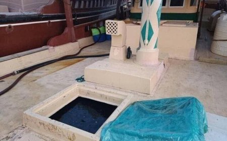 توقیف ۲ فروند شناور حامل سوخت قاچاق در آب‌های خلیج فارس
