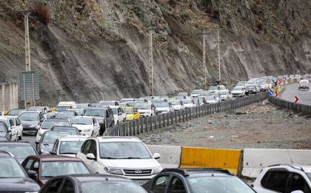 ترافیک در مسیر ورود به مازندران سنگین شد