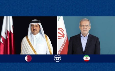 مسعود پزشکیان در تماس تلفنی با امیر قطر از او به خاطر حمله به پایگاه آمریکا در این کشور «دلجویی» کرد