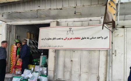 پلمب واحدهای صنفی متخلف در شیراز