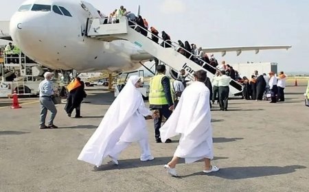 بازگشت حجاج بوشهری از سرزمین وحی آغاز شد