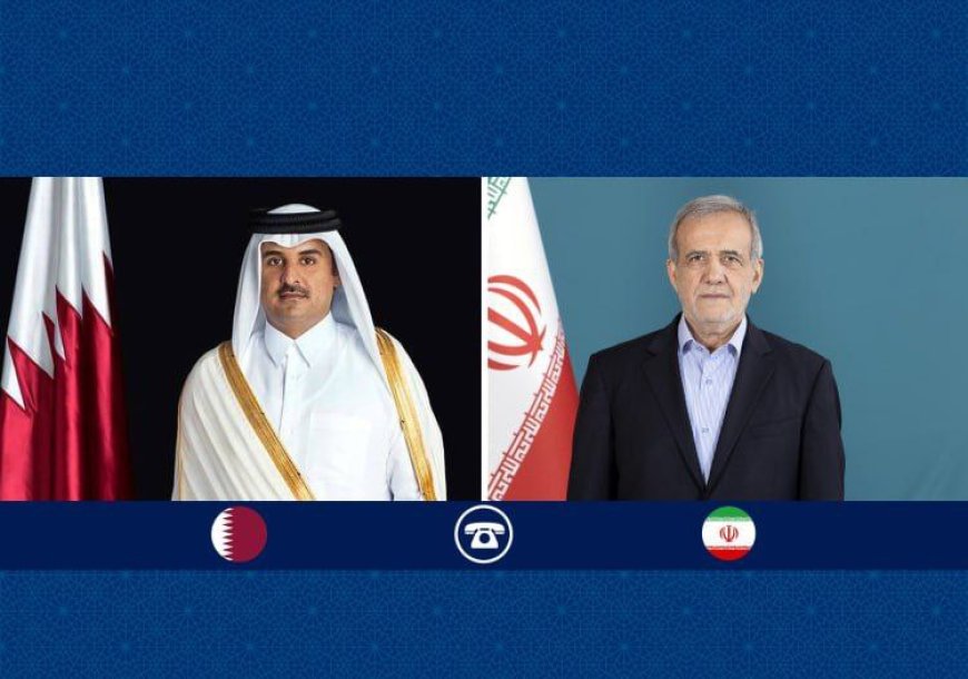 مسعود پزشکیان در تماس تلفنی با امیر قطر از او به خاطر حمله به پایگاه آمریکا در این کشور «دلجویی» کرد