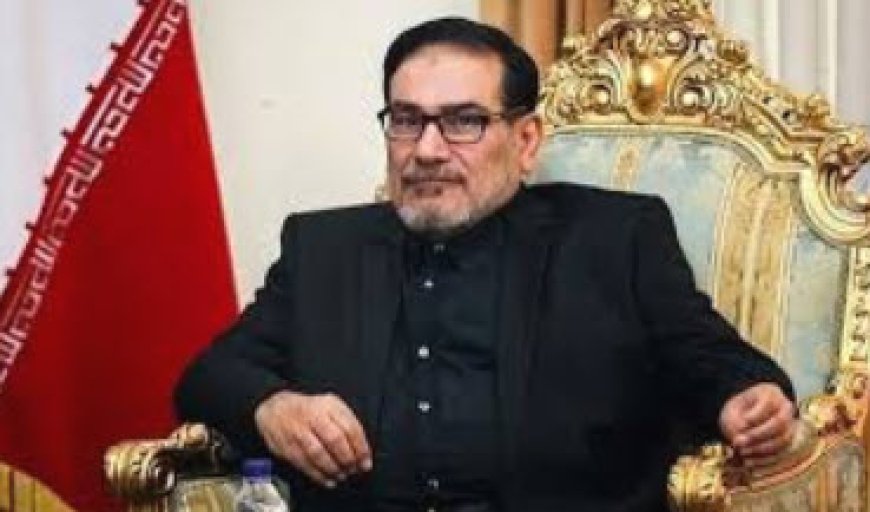 حضور علی شمخانی در مراسم وداع با شهدای اقتدار