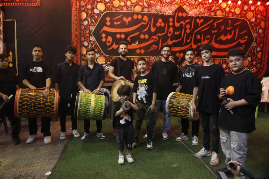 خادمان شادمان از حُب حسین(ع)