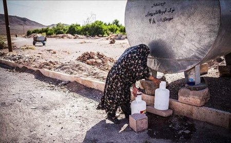بحران بی‌آبی در باشت