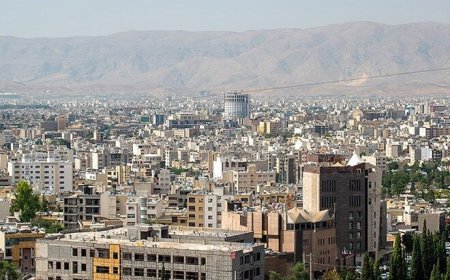 اعوجاج در خط آسمان و منظر بصری شیراز