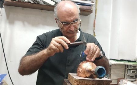 استاد قلمزنی شیراز: هنرمندان گذشته شیراز، شاگرد پروری نکردند