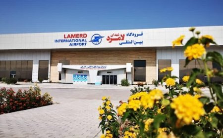 زائران اربعین حسینی از فرودگاه لامرد راهی کربلا می‌شوند