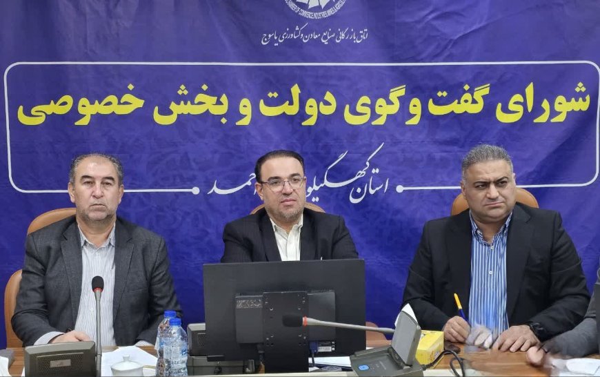 مطالبه‌گری بخش خصوصی کهگیلویه‌وبویراحمد در دیدار با معاون وزیر صمت