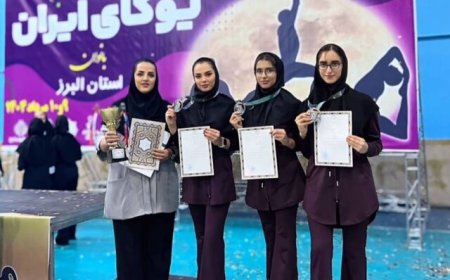 کسب عنوان سوم نماینده فارس در لیگ برتر یوگا