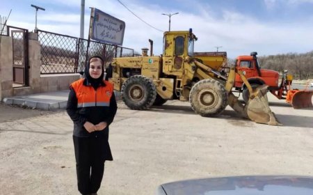 انتصاب یک بانو بعنوان رییس راهداری یک شهرستان در فارس