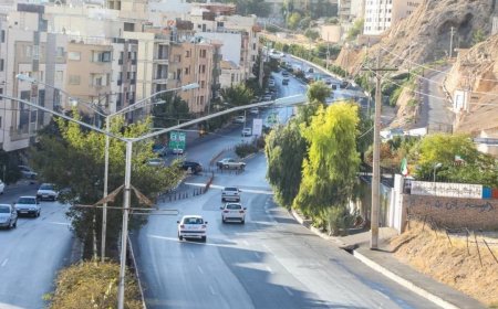 افزایش سرعت مجاز در بلوار جمهوری اسلامی شیراز