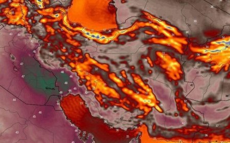 هشدار افزایش دما تا ۵۰ درجه؛ بارش باران در ۴ استان