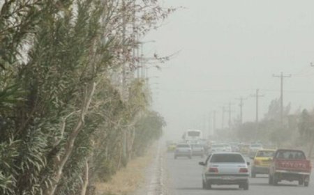 تندباد با سرعت ۶۵ کیلومتر دزفول را درنوردید