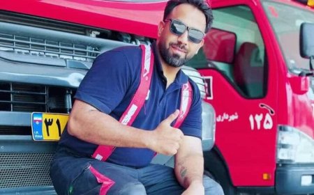 آتش‌سوزی در کنگان جان یک آتش‌نشان را گرفت