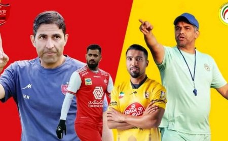 اعلام ترکیب دو تیم فجر سپاسی و پرسپولیس