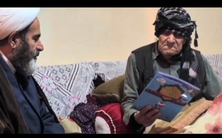 پدر شهید حسن‌زاده به فرزند شهیدش پیوست