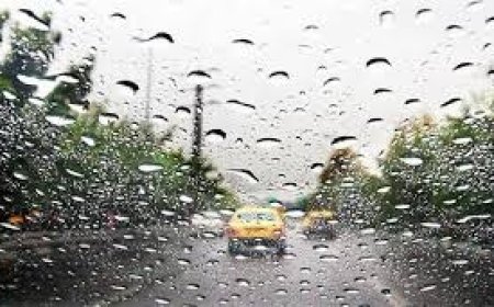 بارش‌های رگباری و رعد و برق امروز در فارس