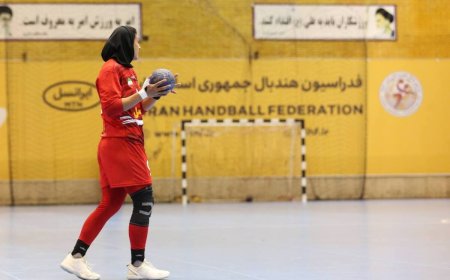 بانوان هندبالیست فارس در اردوی تیم ملی