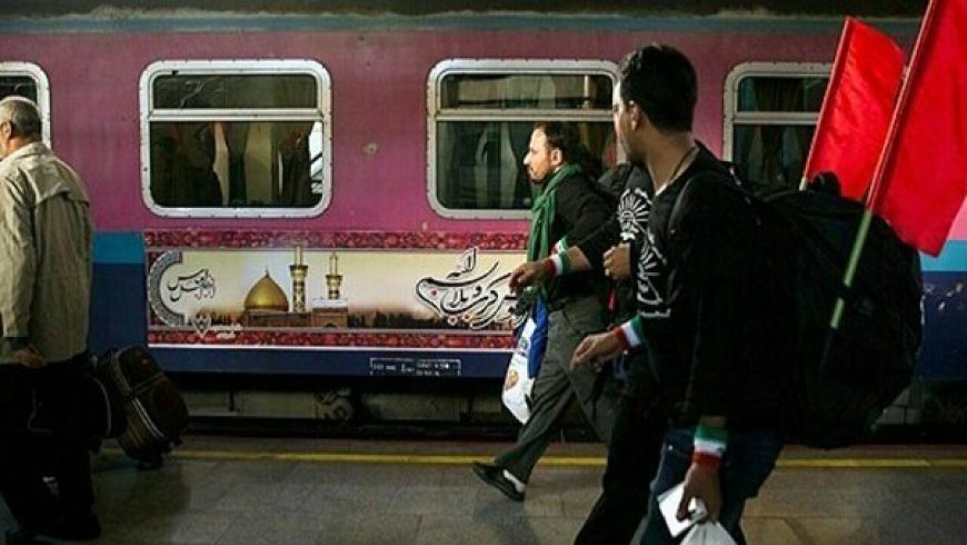 قطار ریل‌باس ویژه زائران اربعین در مسیر خرمشهر – شلمچه راه‌اندازی شد