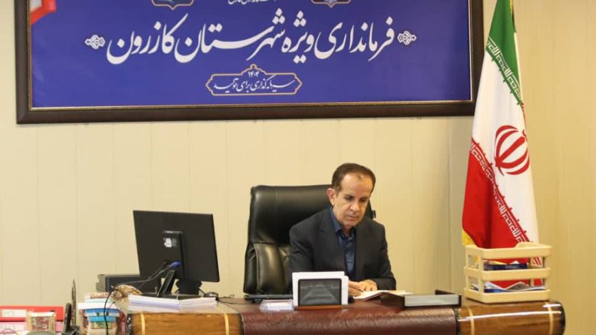آغاز ساخت سه طرح بزرگ عمرانی در کازرون