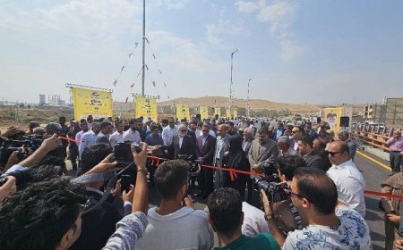 بهره برداری از پل مهدی‌آباد شیراز