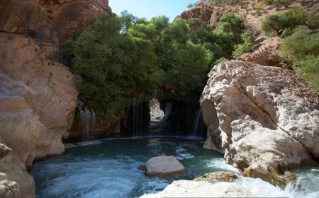آبشار آب ملخ