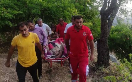 نجات مرد ۶۰ ساله در ارتفاعات کازرون