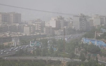 هویزه در وضعیت قرمز آلودگی هوا قرار گرفت