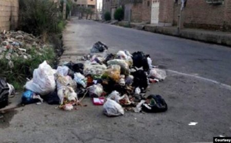 ارسالی به شهروند خبرنگارخبر جنوب: انباشت زباله در خیابان ۱۵ فشارقوی شریعتی کوت عبدالله