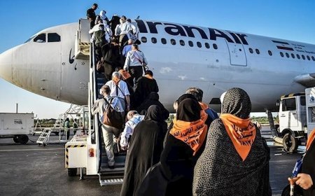 آغاز پروازهای حج عمره فارس با اعزام ۲۶۰ زائر از فرودگاه شیراز