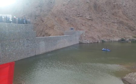 افتتاح سد یک میلیون متر مکعبی حاجی‌آباد هرمزگان