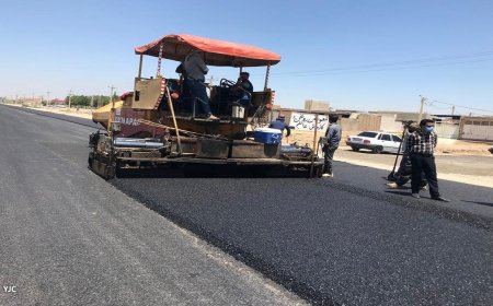 بهسازی و روکش آسفالت ۴۵۰ کیلومتر از جاده ‌های خوزستان