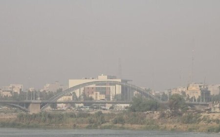 وضعیت قرمز و ناسالم آلودگی هوا در ۱۲ شهر خوزستان