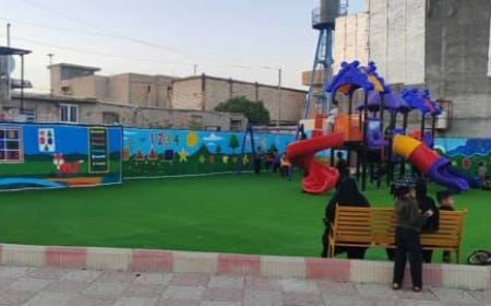 پارک های محلات باشت دوباره جان می‌گیرند