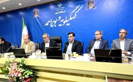 بررسی مسائل اقتصادی استان کهگیلویه و بویراحمد با حضور تیم اقتصادی ریاست جمهوری 