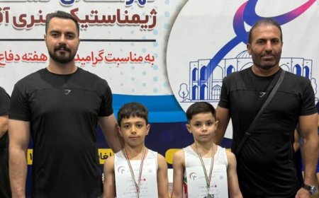 درخشش نونهالان شیرازی در رقابت‌های ژیمناستیک هنری پسران کشور