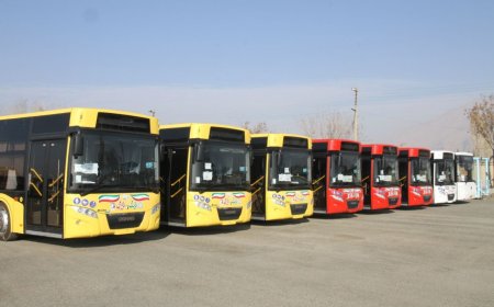 افزودن ۱۰ دستگاه اتوبوس به ناوگان حمل و نقل