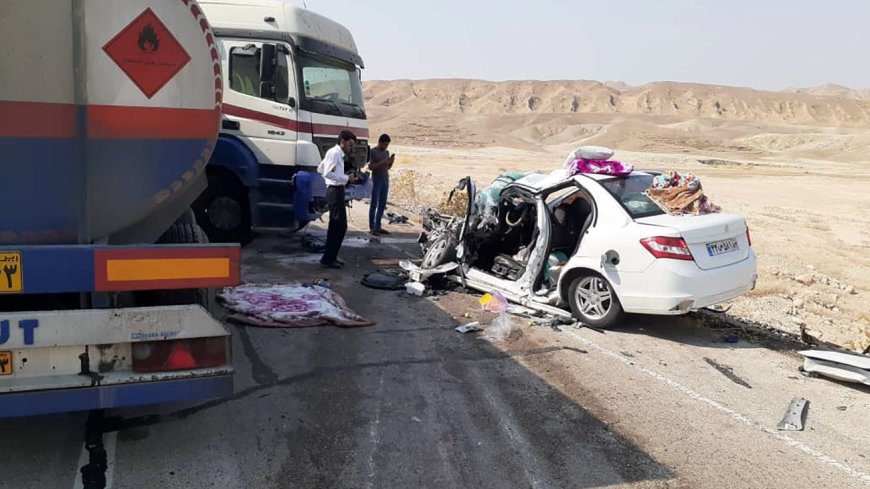 تصادف مرگبار در محور هفتکل به رامهرمز