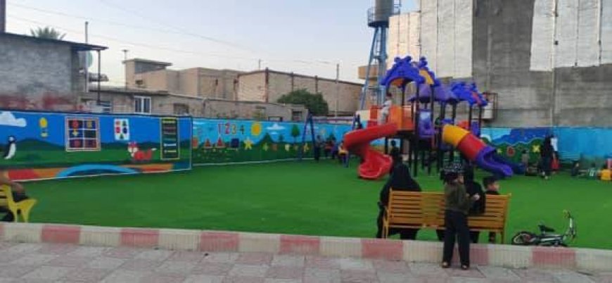 پارک های محلات باشت دوباره جان می‌گیرند